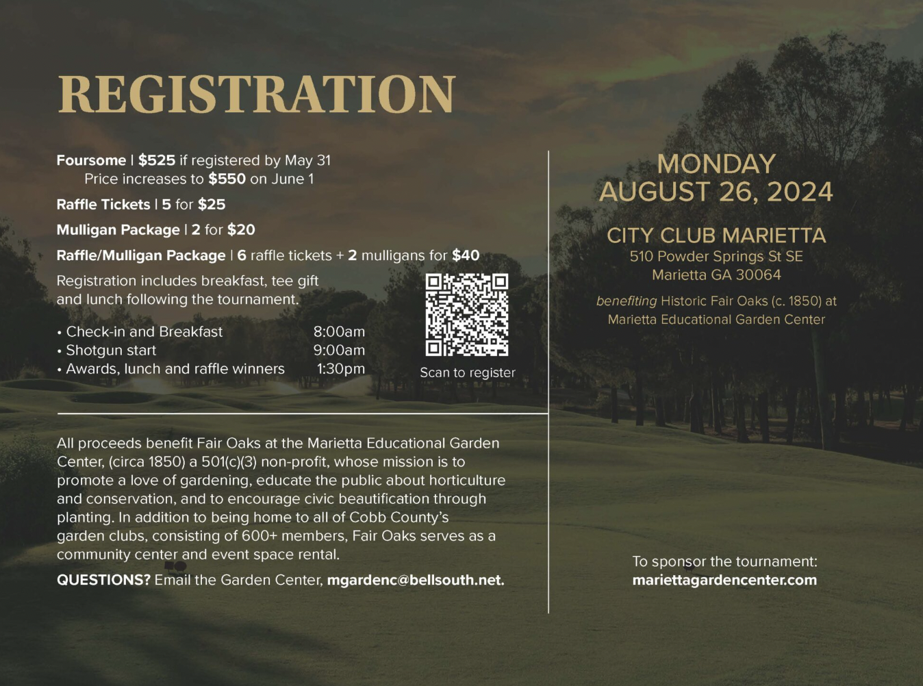 4th Annual Cannon Ball Golf Classic at City Club Marietta